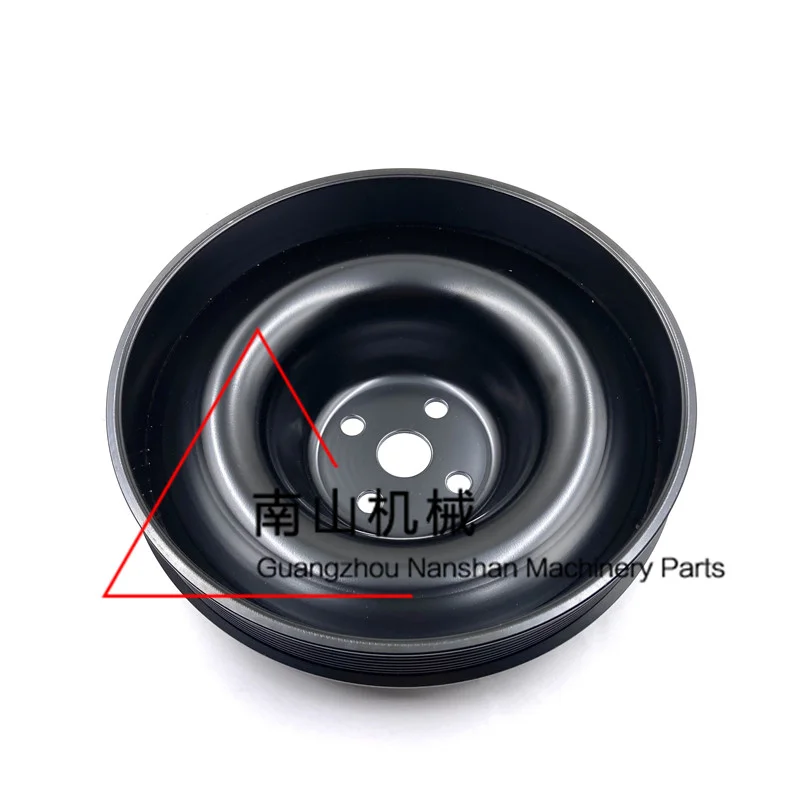 For Komatsu PC300/PC350/PC360-7-8 Fan Pulley 6D114 Engine Water Pump Standard Wheel Excavator Accessories