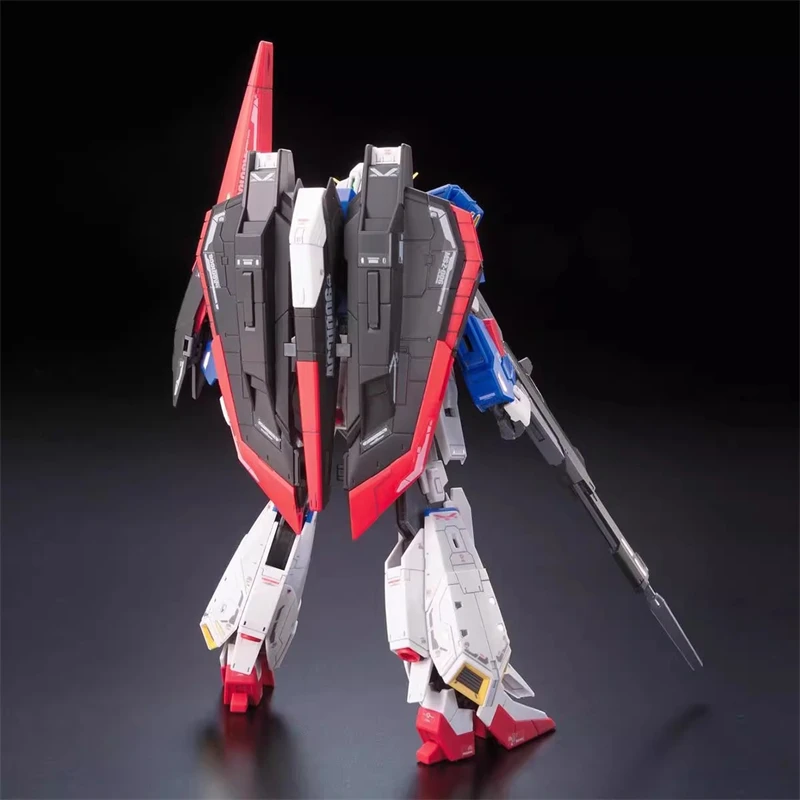 โมเดล Bandai RG Z Gundam หุ่นยนต์แปลงร่างได้ Kamille Bidan MSZ-006เมชาการรวบรวมแอนิเมชั่นของเล่นสำหรับสะสม