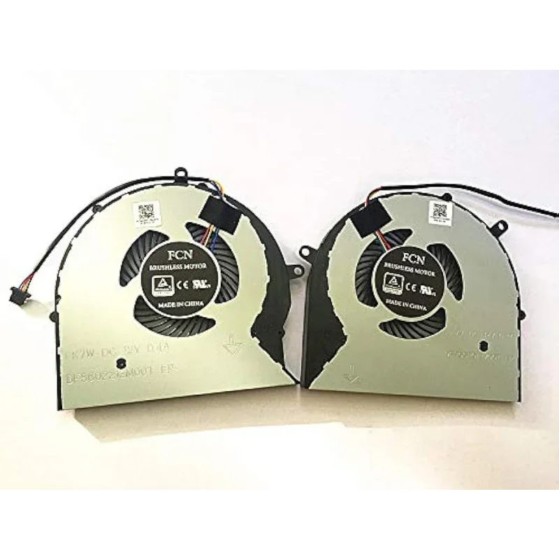 

Вентилятор охлаждения процессора и графического процессора для ASUS ROG Strix FX503 FX503VD GL703 GL703V GL703VM FX63V FX63VM DFS552012M00T FK7V DFS602212M00T