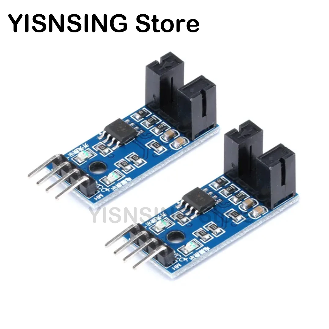 1/5pcs Speed Sensor Module Slot-type IR Optocoupler LM393 For Arduino Groove Coupler Sensor 3.3V-5V Connect Relay Buzzer Module