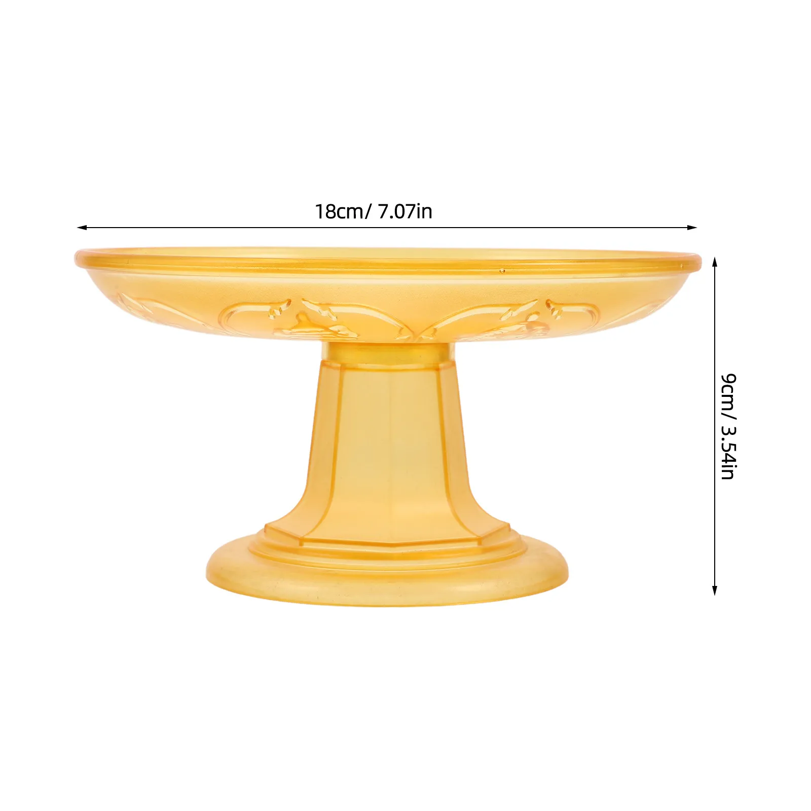 Lotus Pedestal Buddhist Offering Tray Gold Altar Fruit Plate Household Temple Prayer Room Sacrifice Ritual Supplies