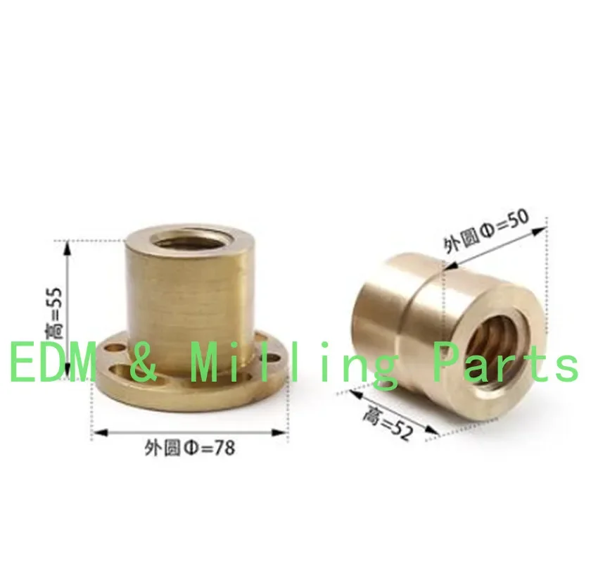 CNC Milling Machine X6332a/Xq5036 Longitudinal Nut X Left And Right Nut Screw Nut High Quality Accessories