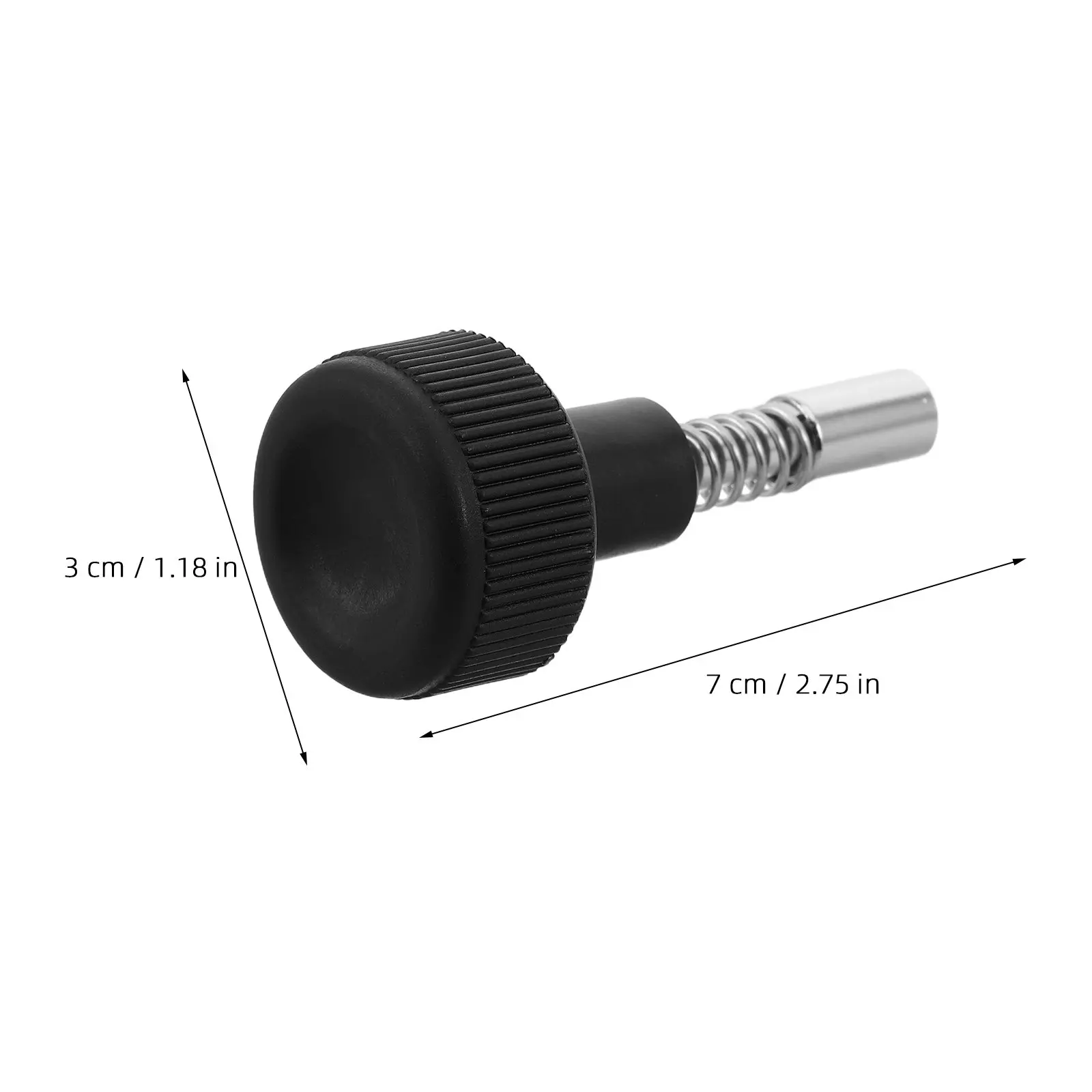 spring-loaded Locking Pin Knob For Keyboard Stand Height Adjustment Electronic Piano Stand Knurled Knob Spring Pin Assemble