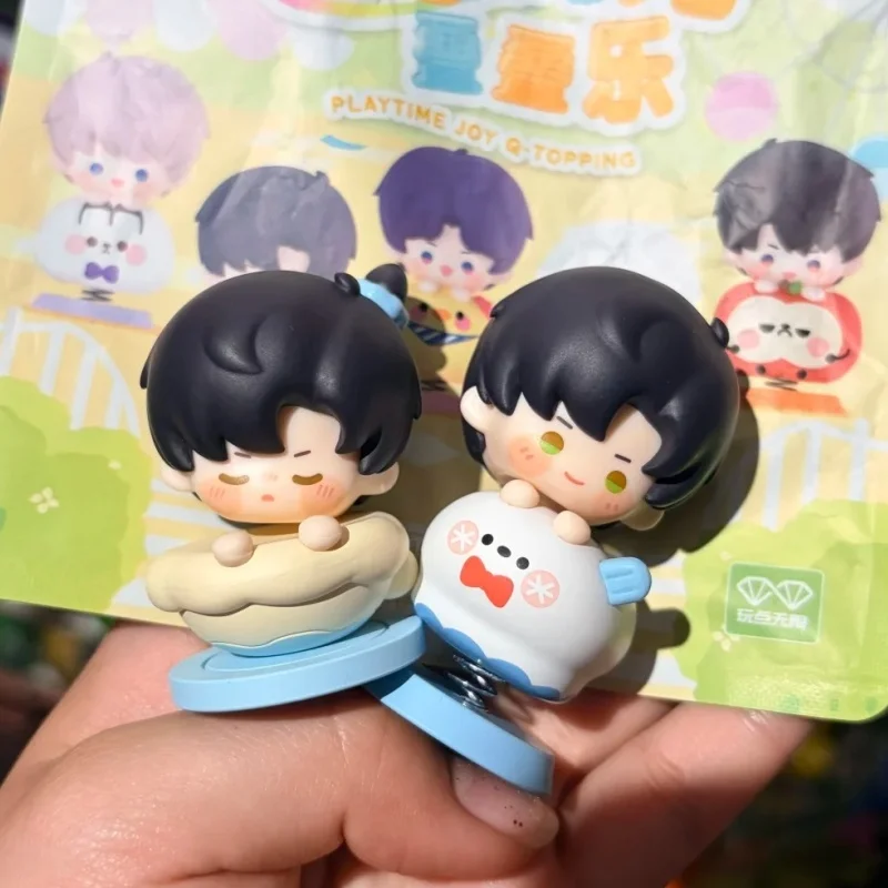

Hot Sale Love And Deepspace Series Blind Box Playful Time Stackable Anime Figure Xavier Caleb Statue Blind Bag Toy Birthday Gift