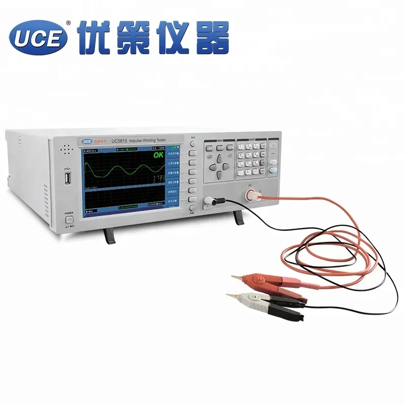 UCE Digital Pulse Coil Tester Transformer Inter-turn Insulation Test Voltage UC5815