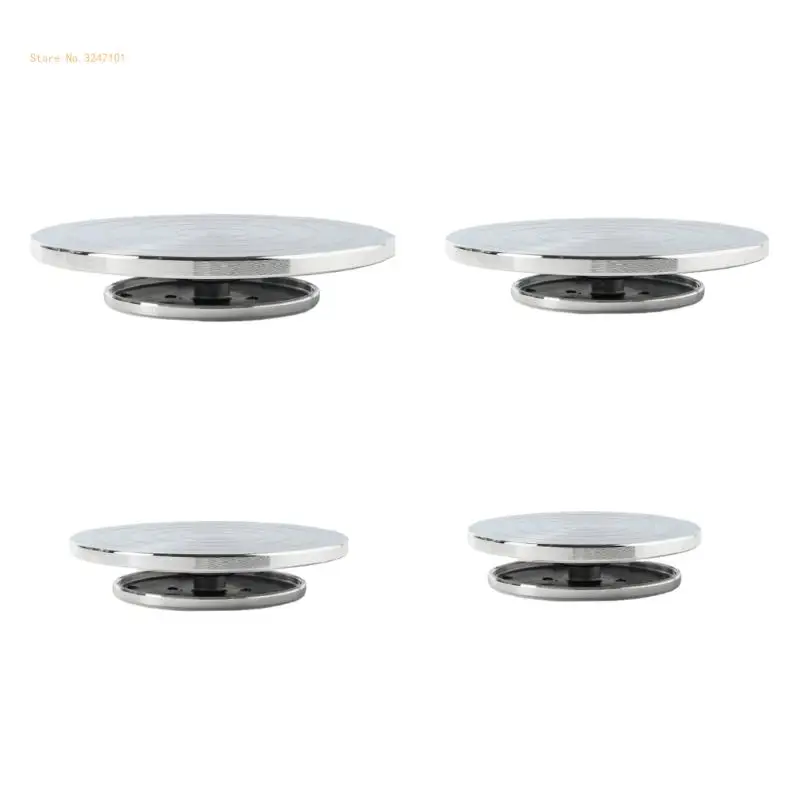 

15-30cm Pottery Wheel Turntable Aluminum Cake Stand Clay Tool Rotating Disc Cake Dropship