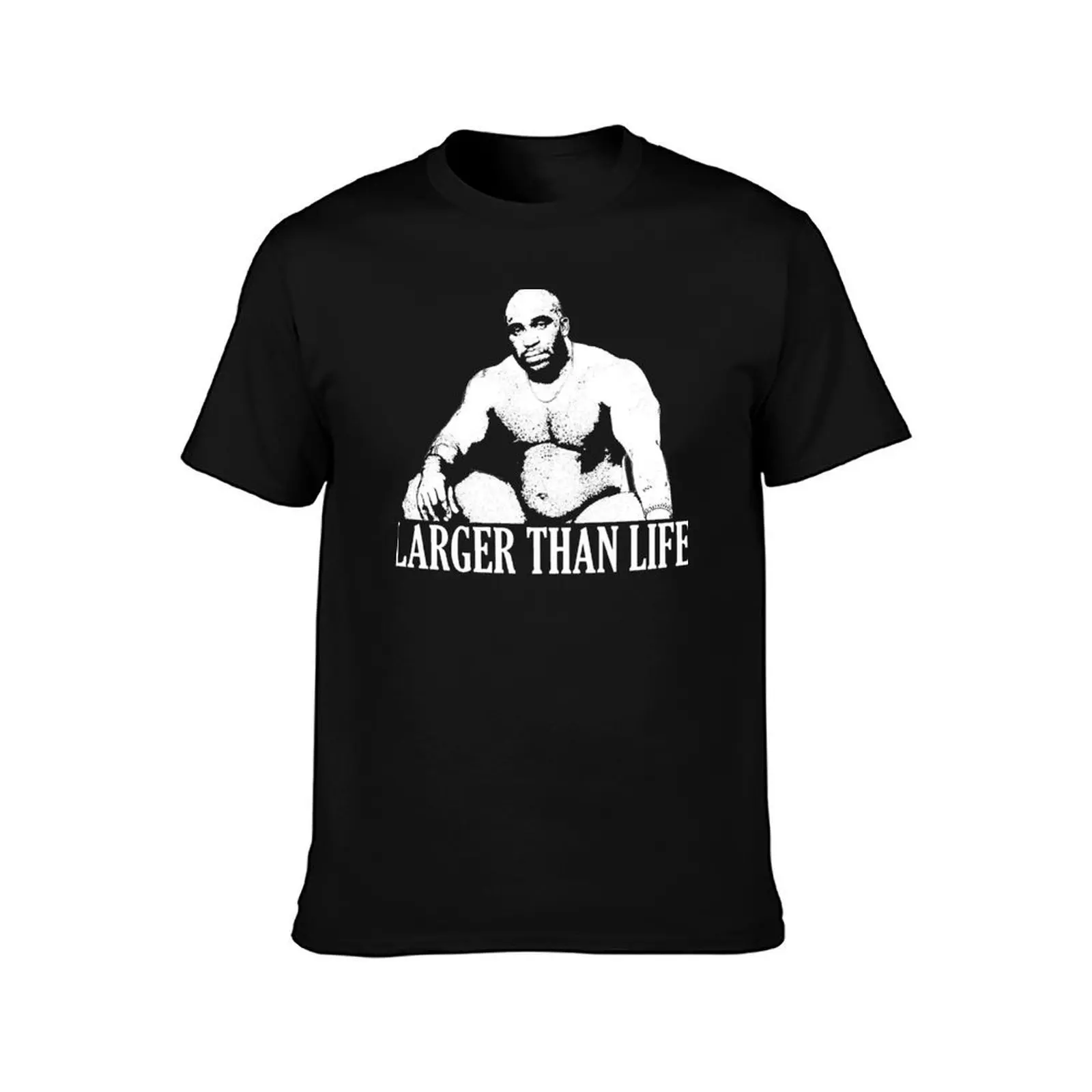 Larger Than Life T-Shirt Holiday Casual Short Sleeve Top