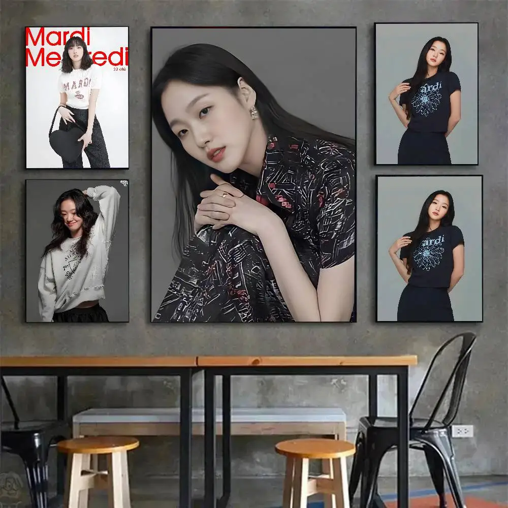 ملصق فني للممثلة Kim Go-Eun مع مطبوعات هدية تزيين غرفة النوم وغرفة المعيشة #4
