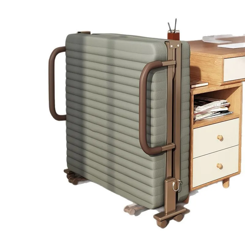 Lunch break folding bed single office recliner workstation nap artifact hospital escort bed household adult camp bed
