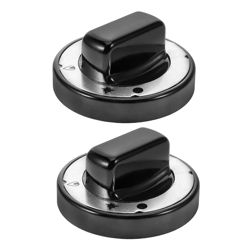 

2pcs High Temperature Resistant Knob 70mm Inner Hole Red Color Universal Cooker Gas Utensils Oven Range