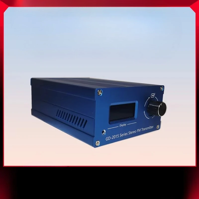 بائع الذهب GD-2015-ALL-50W 15W FM بث ناقل موجات الراديو + 50w 1/4wave هوائي + محطة راديو الكابلات المحورية QN رقاقة Q9 7 #3