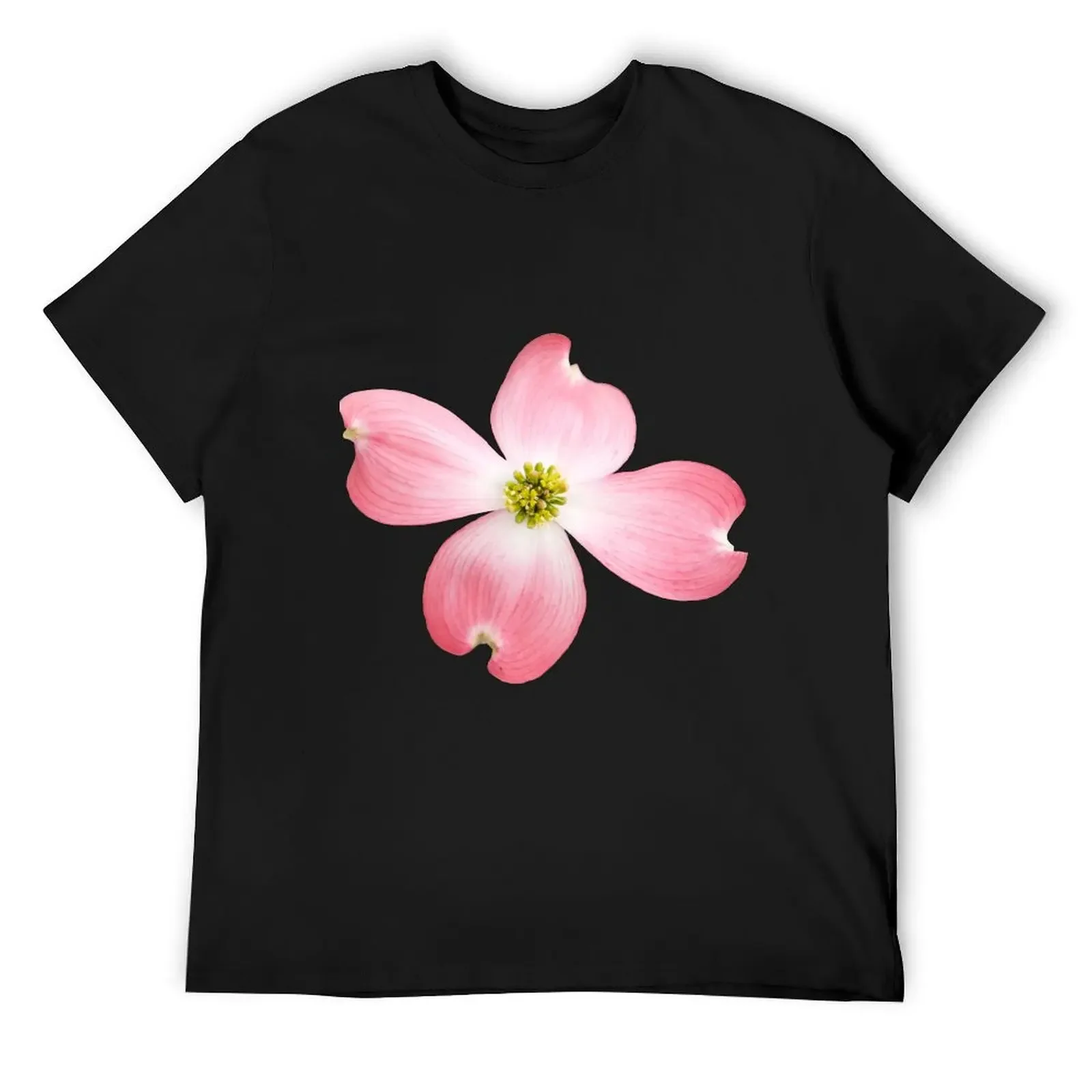 Pink Dogwood T-Shirt anime clothes boys whites sports fans animal prinfor boys mens plain t shirts