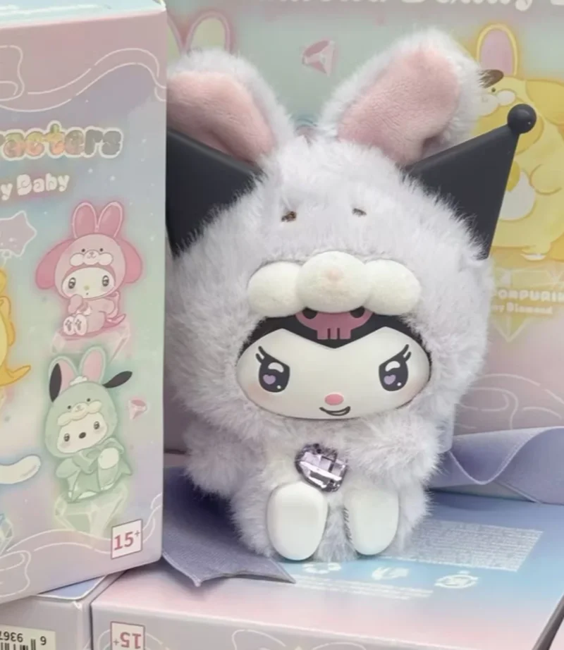 

Sanrio Diamond Rabbit Baby Series Vinyl Blind Box Cute Pendant Decoration Birthday Gift Trendy Toy Collectible