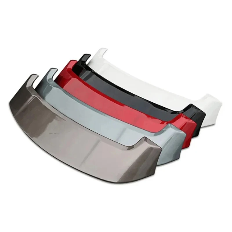For Mitsubishi Outlander Spoiler Car Styling Exterior ABS Plastic Rear Trunk Boot Rear Wing Spoilers Decoration Tail 2013-2019