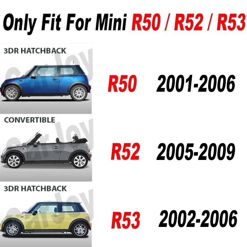 For Mini Cooper S R50 R52 R53 Union Jack Car Tachometer Cover Sticker Car-Styling Interior Auto Accessories