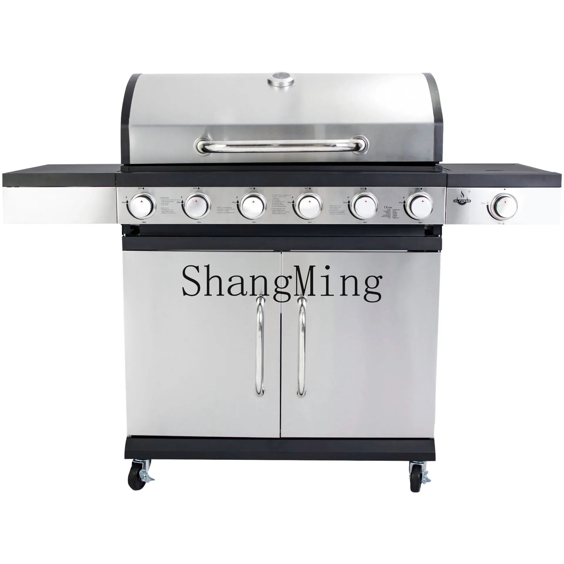 CLL Stainless Steel Gas Grill LPG Grill Hotel Villa Courtyard Grill
