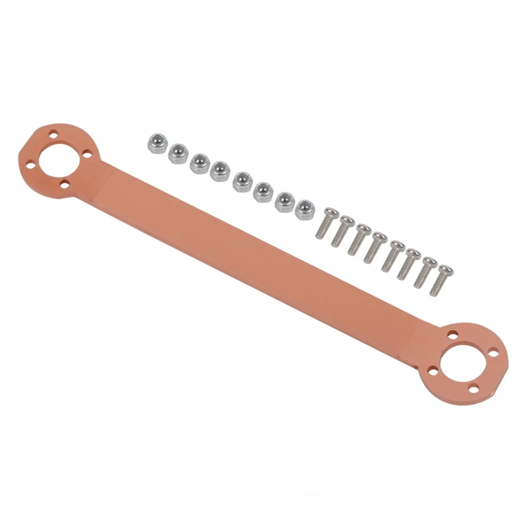 New RC Aluminum Alloy Front Brance Plate Suitable for Tamiya CW-01 Lunch Box/Midnight Pumpkin Parts