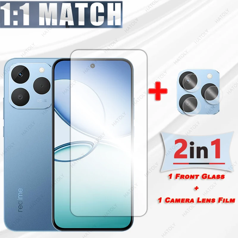 

For Realme 15T Glass Screen Protector For Realme 15T 5G HD Clear Protective Film Camera Lens Protector For Realme 15T 5G Glass
