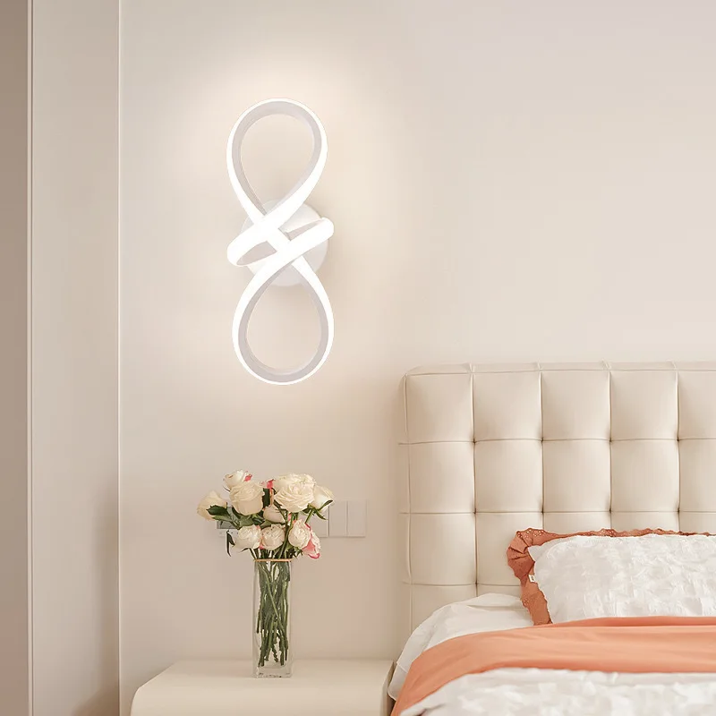 

Nordic creative bow wall lamp Chinese style personalized entrance entrance aisle light simple modern cloakroom balcony light