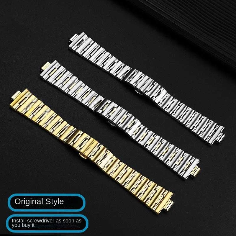 High Quality stainless steel strap For  Versace GRECA series steel strap VE7G00123/223 stainless steel watch band