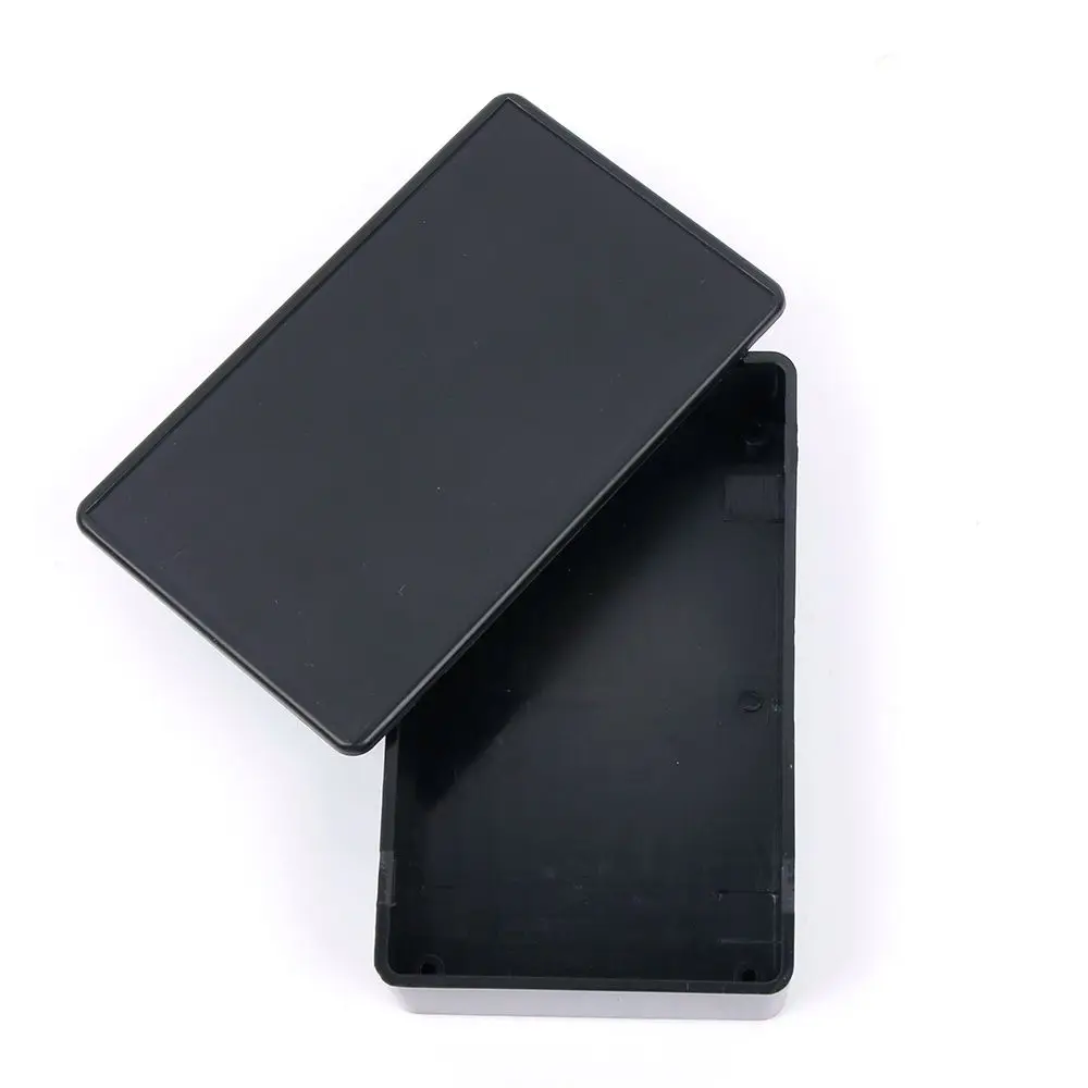 1/2pcs Black High Quality ABS Plastic Waterproof Cover Project Instrument Case Electronic Project Box Enclosure Boxes