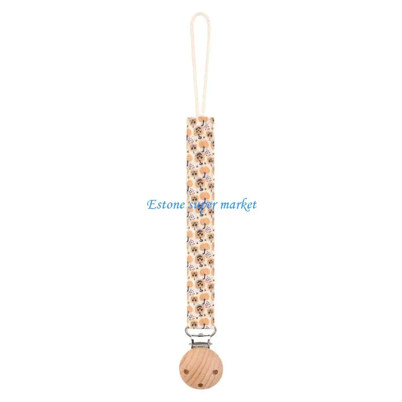 090B Multifunctional Baby Teether Pacifier Clip Halloween Cotton Pacifier Holder