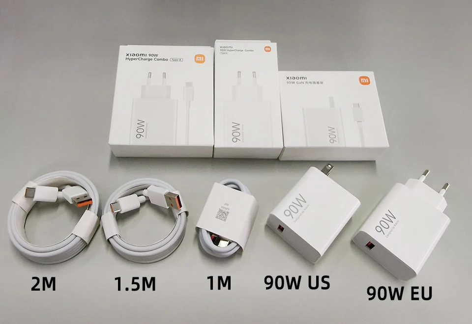 Cargador Original XIAOMI de 90W, Hypercharger Poco, Carga Rápida, Tipo C, para Mi 13 Ultra, 14, 15, 17, Poco F8 Pro, F7,