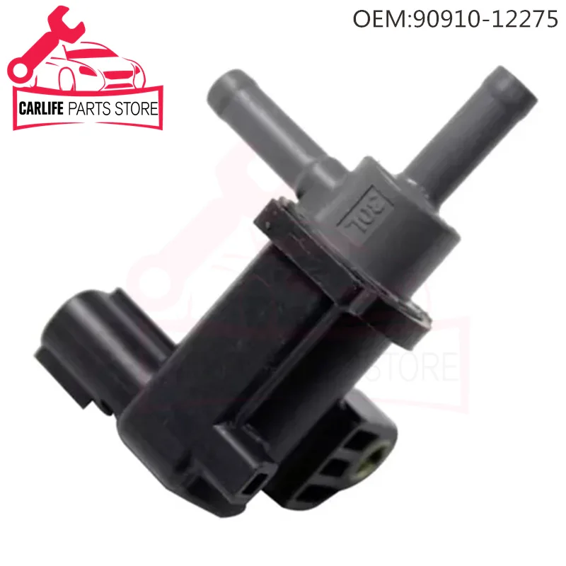 

90910-12275 136200-3210 9091012275 Vapor Canister Purge Valve Solenoid for Toyota Hiace Hilux Aygo Fortuner for Daihatsu Sirion