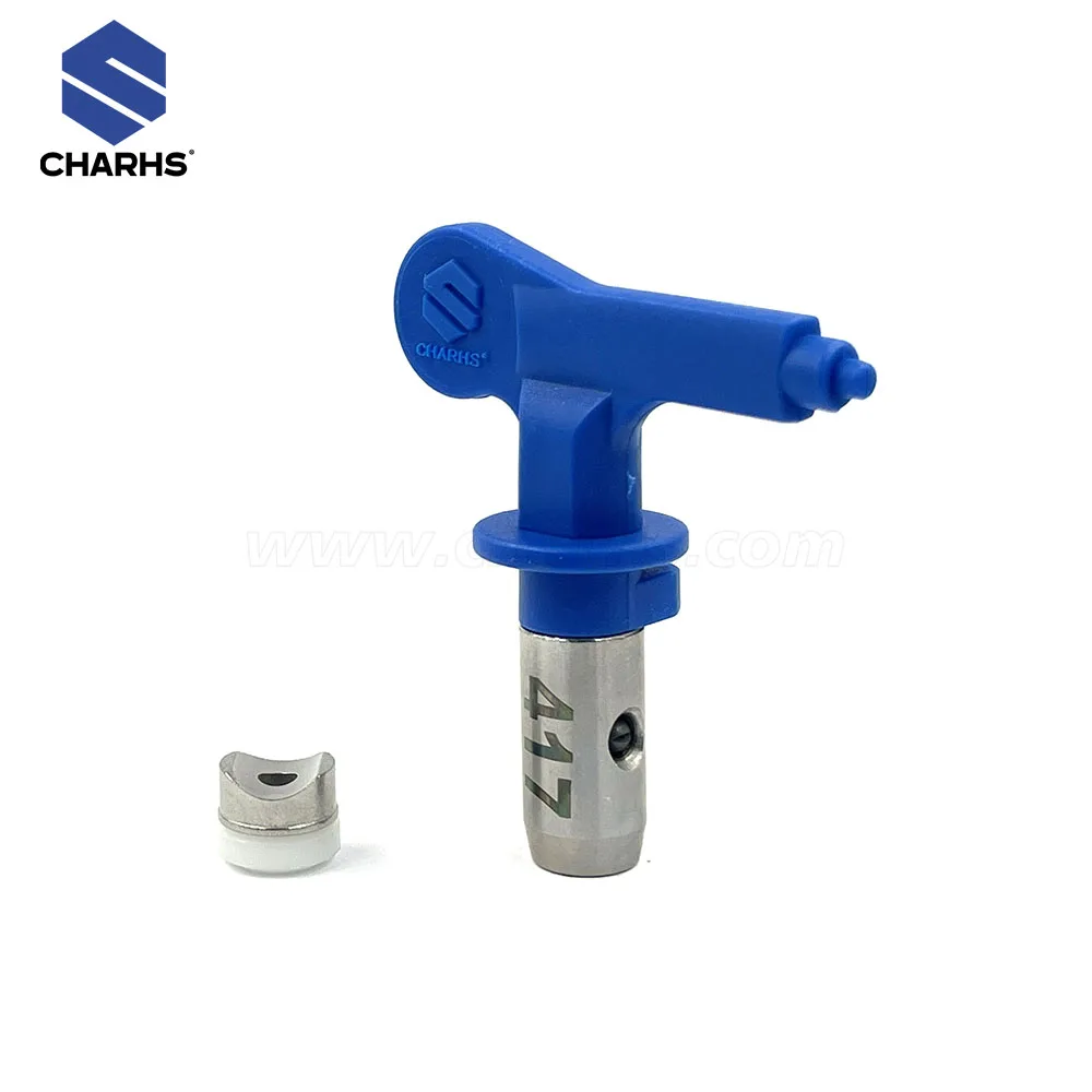 411 417 Charhs Spray Tip AtoMax Reversible Airless Spray Nozzles for Airless Paint Spray Guns, Airless Sprayer Accessories Titan