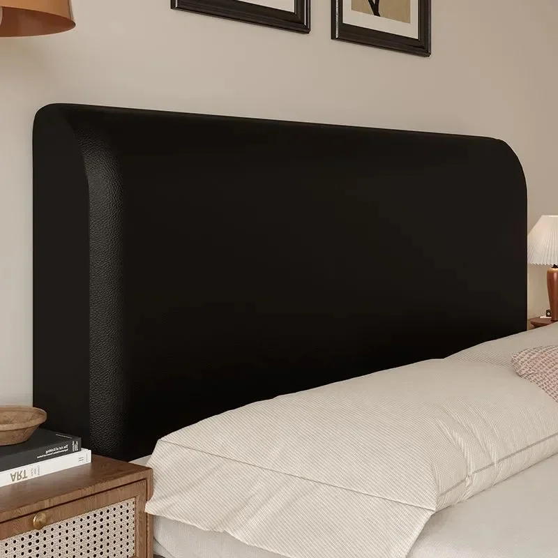 Delicate Bedhead Cover Litchi Patterned Leather Soft Headboard Canopy All-inclusive Backrest Cover Easy To Clean Bed Head Covers view 2
