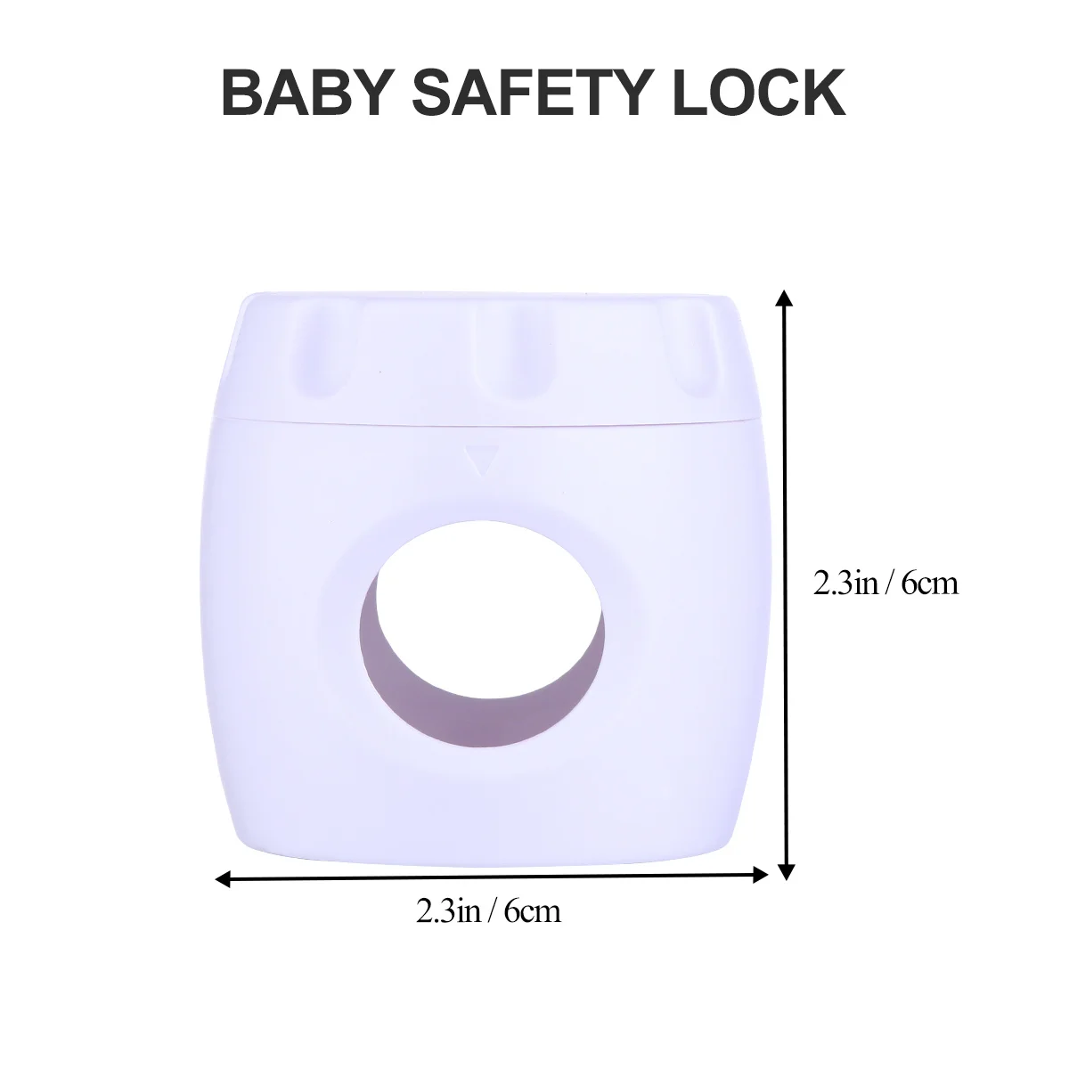 4 قطعة أقفال مقبض الباب حامي آمن للأطفال سهلة للبالغين يصعب للأطفال الصغار تصميم مضاد للتصادم مقبض الباب غطاء أمان