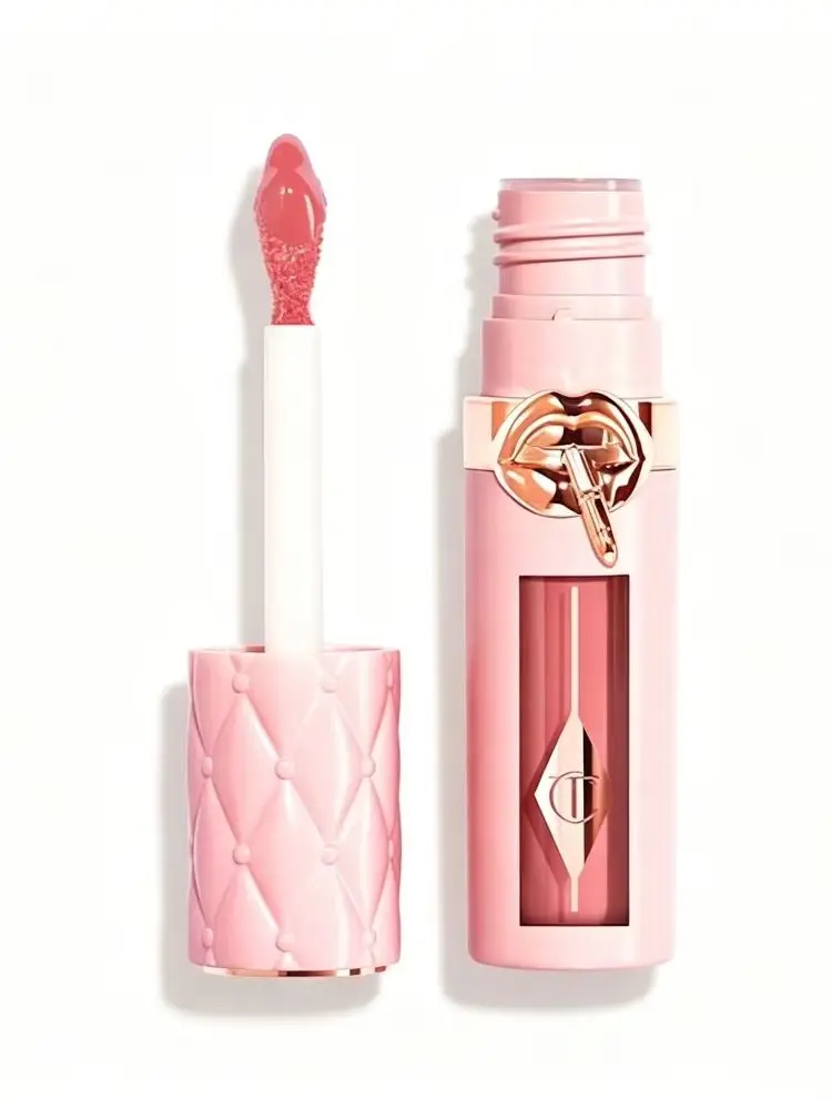 Neuer Charlotte Tilbury Foundation Highlighter Stick zum Aufhellen, Feuchtigkeitspflege, Abdecken und Lipgloss für hydratisierenden Spiegelglanz.