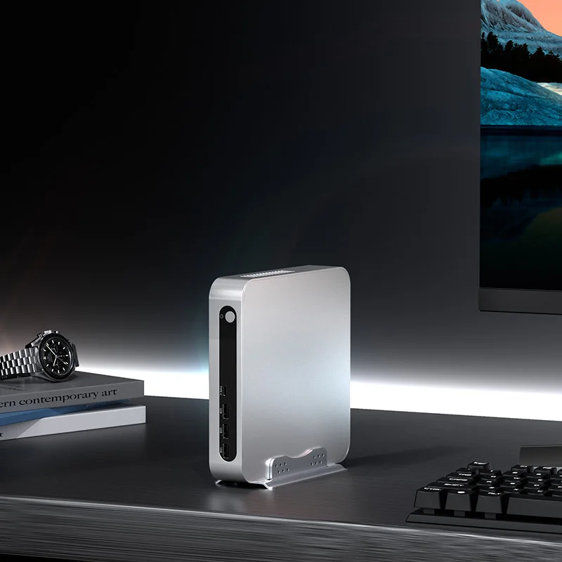 رباعي النواة N5095 4GB 8GB DDR4 M.2 128GB HD-MI VGA NUC Mini Box كمبيوتر مكتبي #5