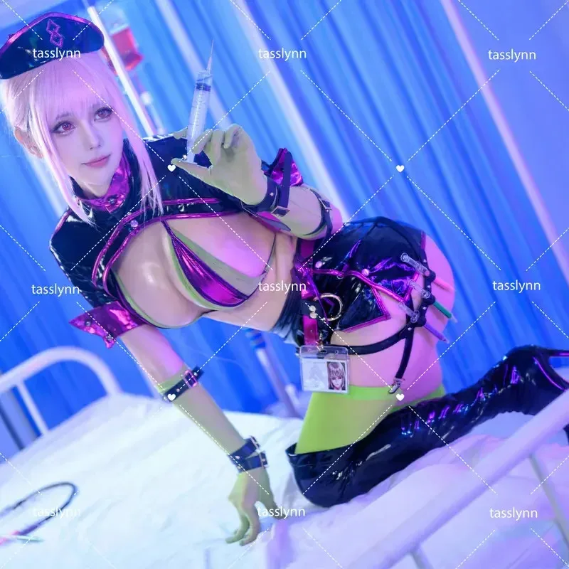 

NewAnime FGO Florence Nightingale Cosplay Costume Fate Grand Order Japanese Girl Florence Nightingale Halloween Costumes for Wom