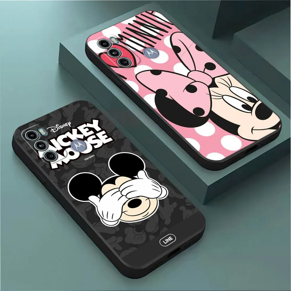 Disney Mickey Mouse Lovely Phone Case for Motorola Moto G9 Plus Edge 40 Pro Edge 20 Pro G200 5G Edge 30 Neo One Fusion Cover