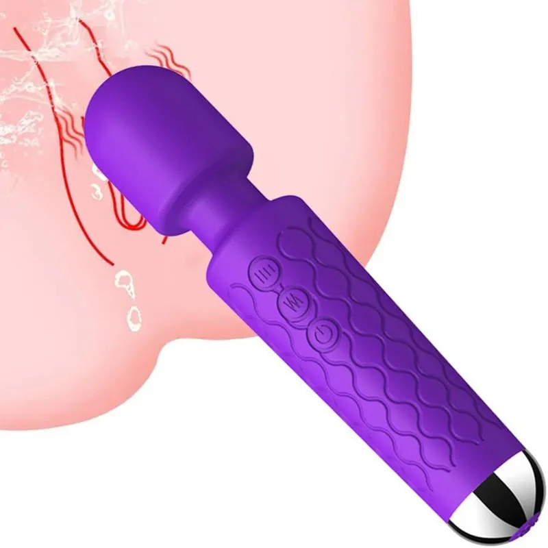 Sex Toy Clitoris Vibrator For Women Vibrator Av Wand Powerful G-spot Massager Silent Waterproof Adult Couples Women Gift 18+