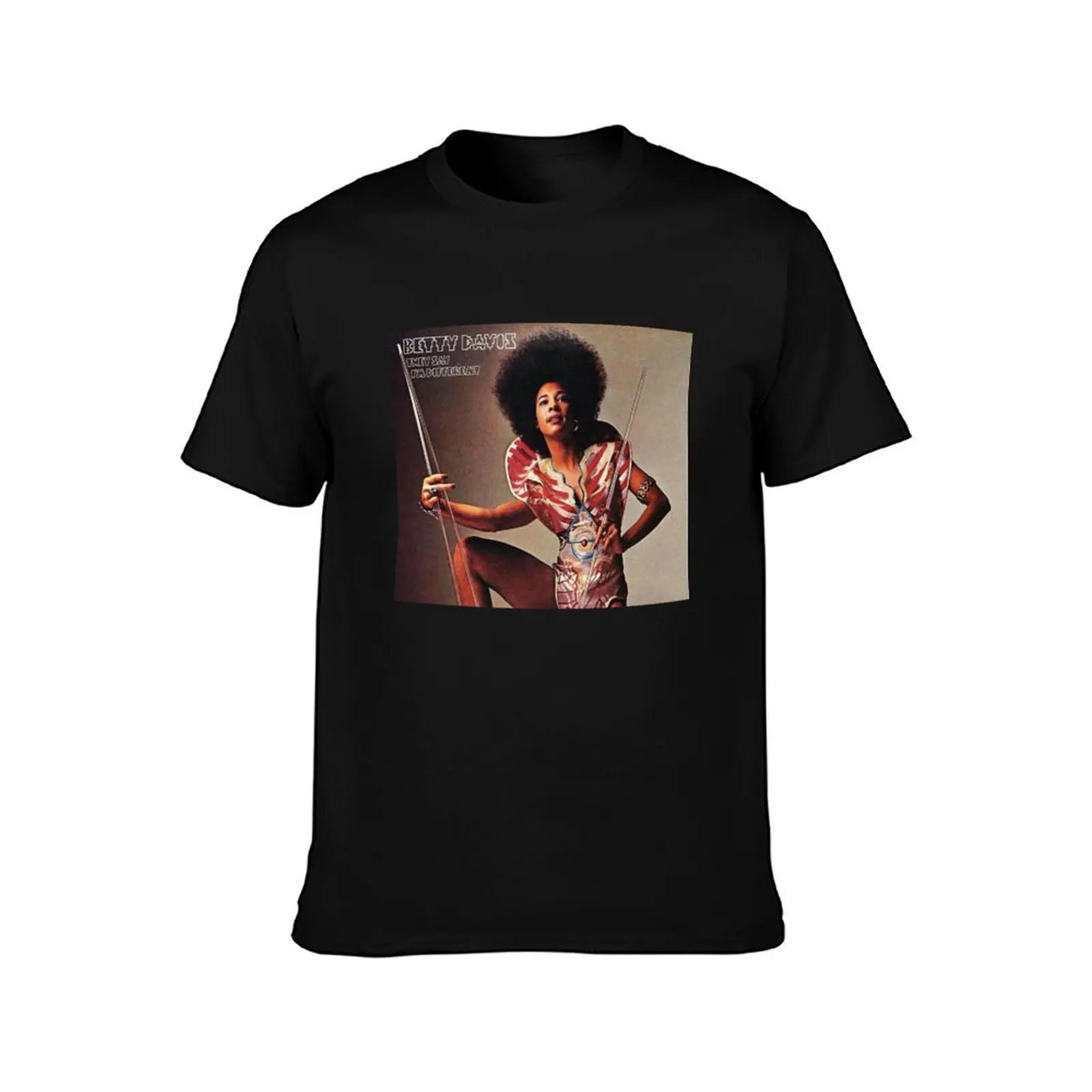 Betty Davis T-Shirt Casual All Match Short Sleeve T-Shirt