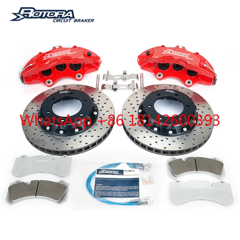 10 Pot Big Brake Caliper Kit 420mm Floating Brake Disc High Load Racing Brake System for Modified Performance Cars