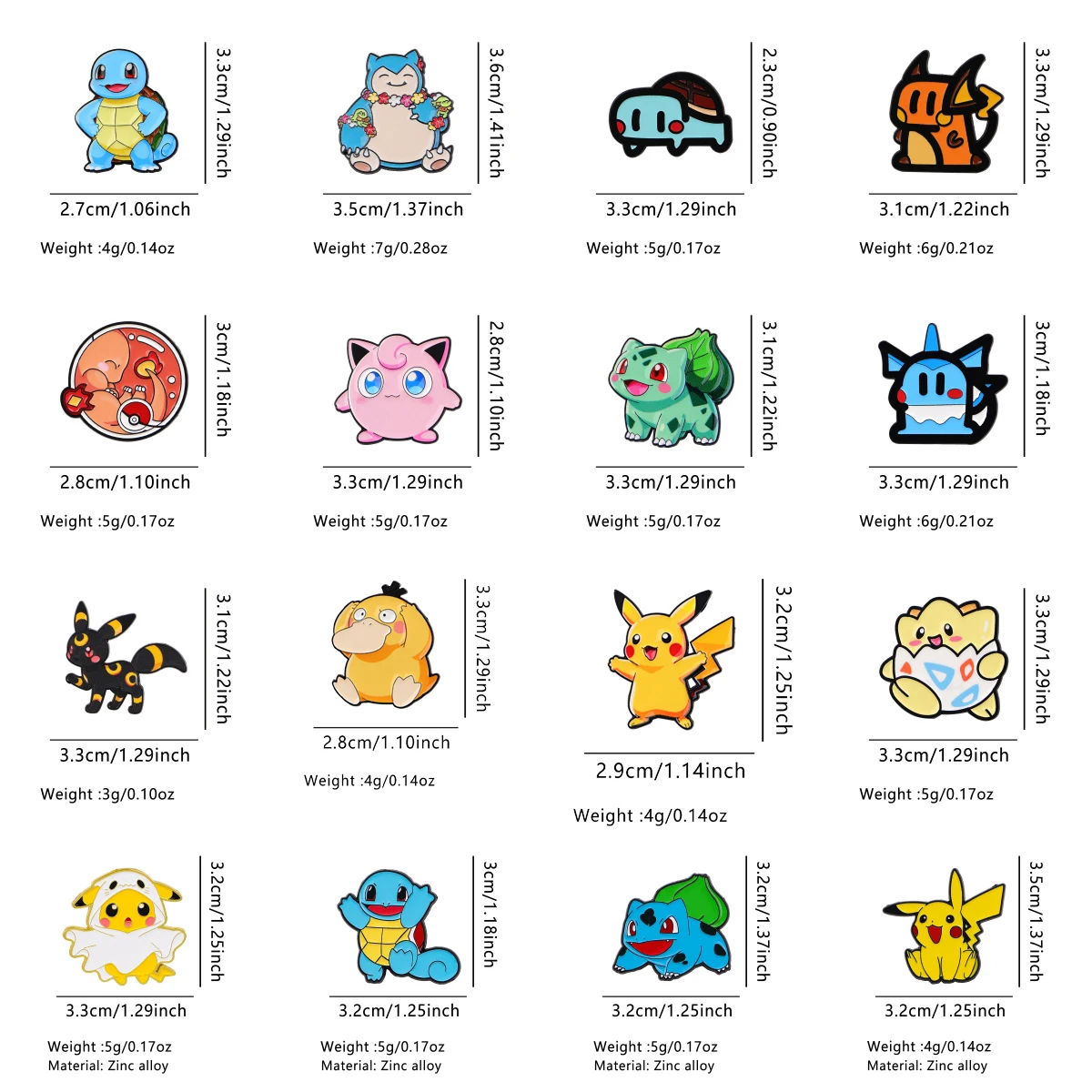 Cartoon-Tier-Emaille-Pins, niedliche Enten-Broschen, Abzeichen für Rucksäcke, Jacken, Hüte, Retro-Kollektion, Geschenke, Cosplay-Zubehör – Detail 1