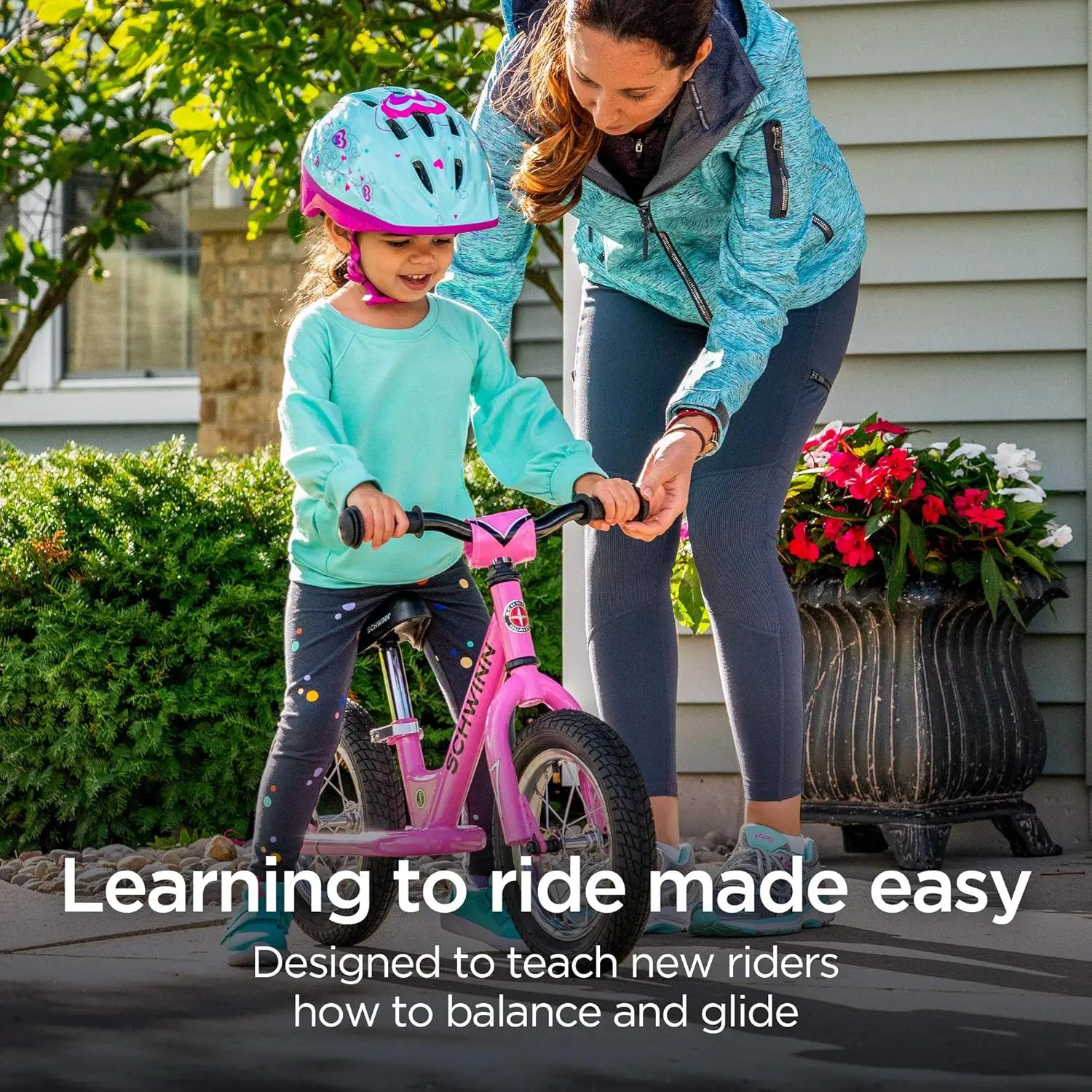 Peuter Balans En Skip 2 Fiets, Jongens En Meisjes, Past Kinderen Van 28 Tot 38 Inch Lang, Beginnende Rijderstraining, 12-Inch Wielen, Foot-T