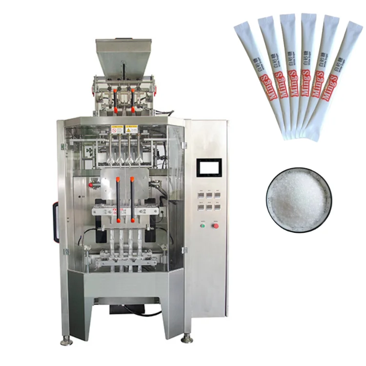 Factory Direct PLC Controlled High Speed Sachet & Stick for Packaging Machine for Food Bags Plastic & Film