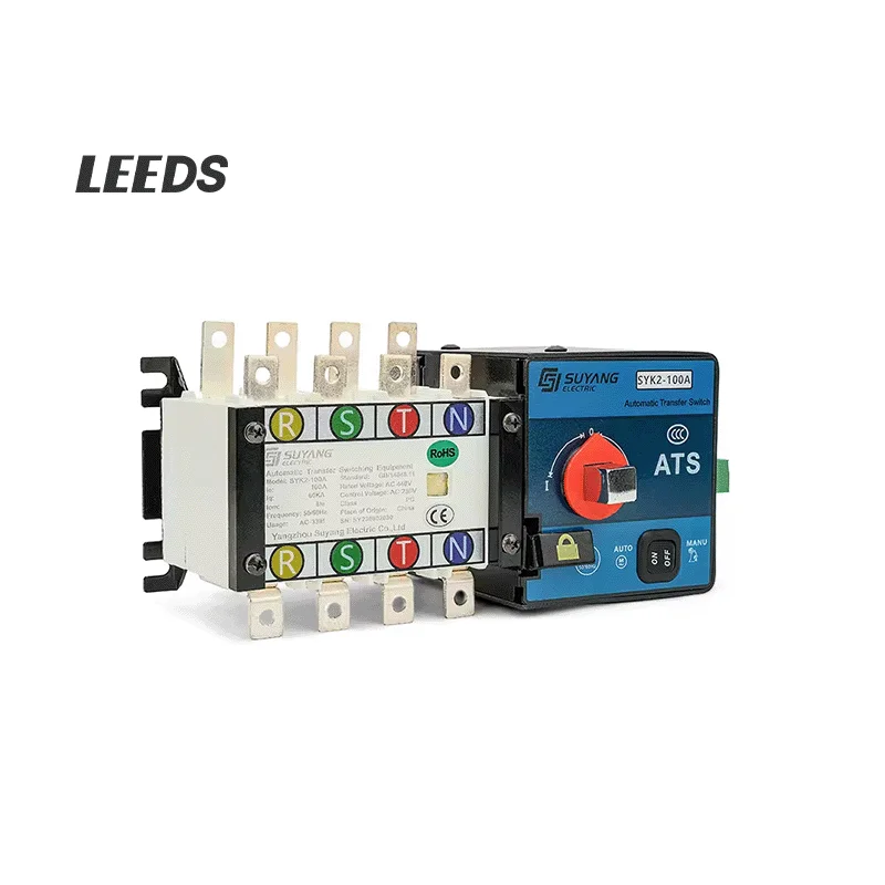 

Original Aisikai 4P 100A ATS Dual Power Automatic Transfer Switch 220VAC For Diesel Generator ATS