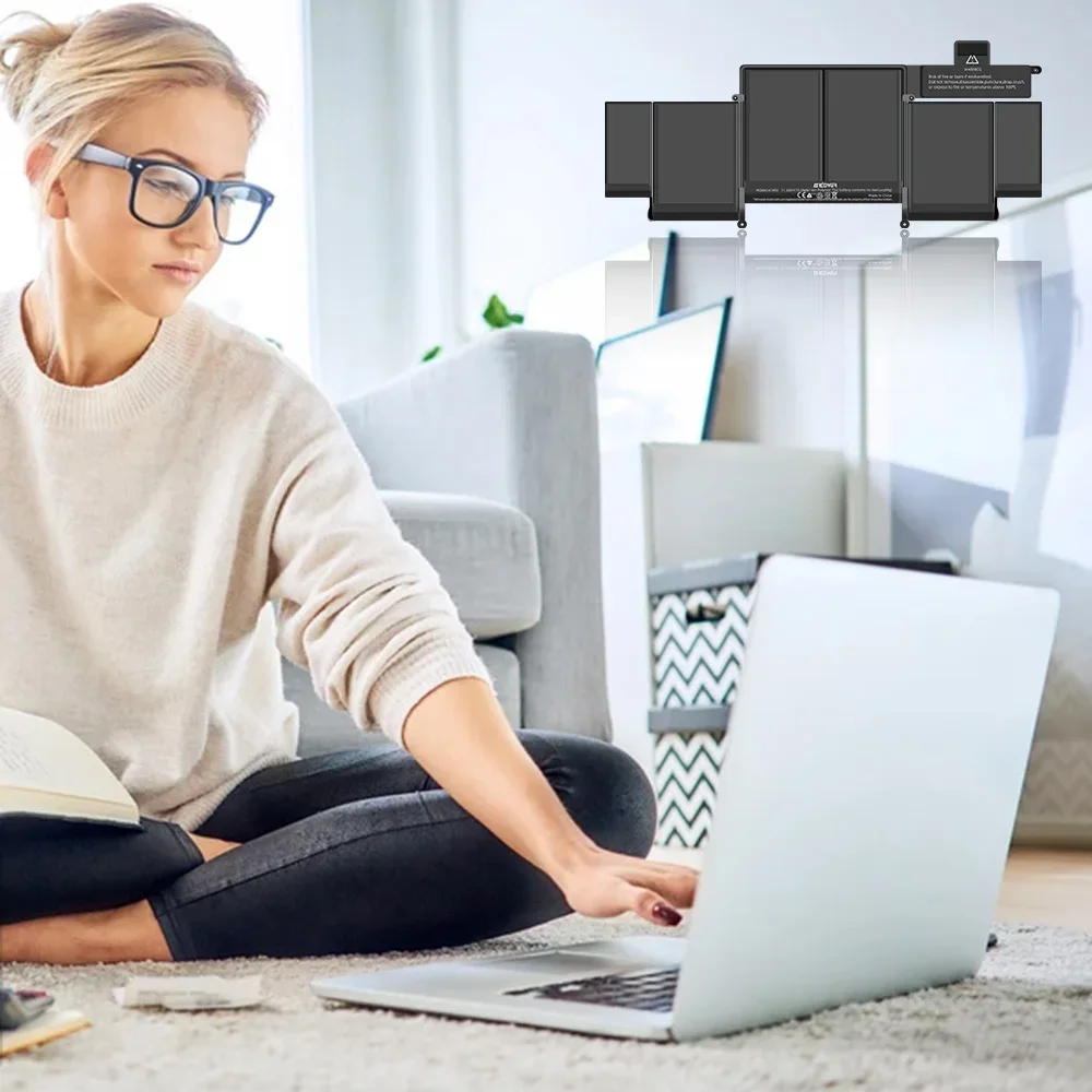 SKOWER High Performance A1493 Battery For Macbook Pro 13 inch Retina A1502 (Late 2013 Mid 2014 Early 2015) Replacement A1582