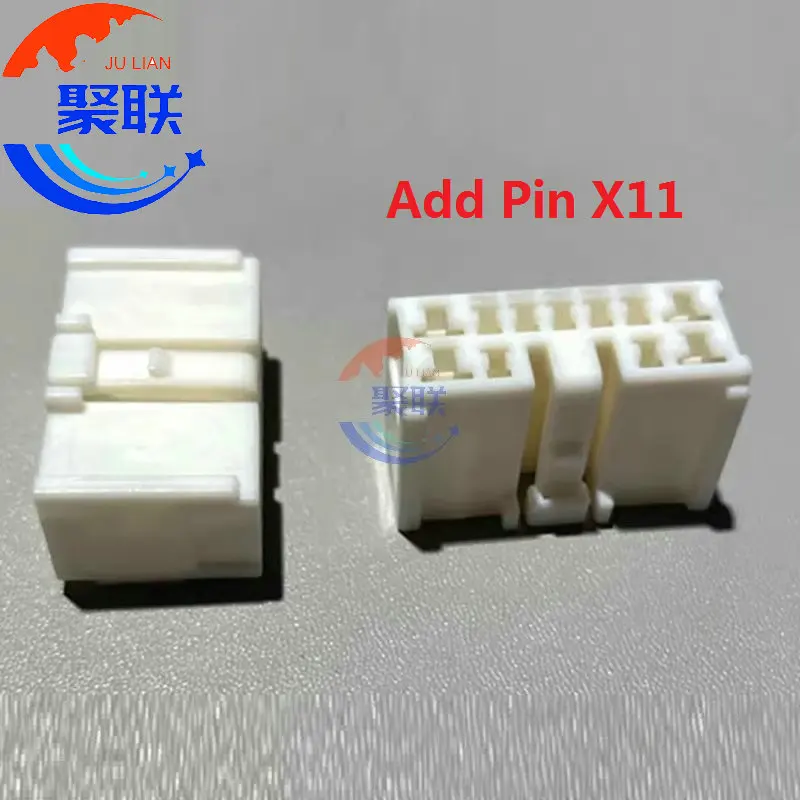 1Set 11Pin MG651525 MG641528 Automotive Wiring Connector 2.3 4.8 Series MG 651525 MG 641528 Composite Sealed Socket