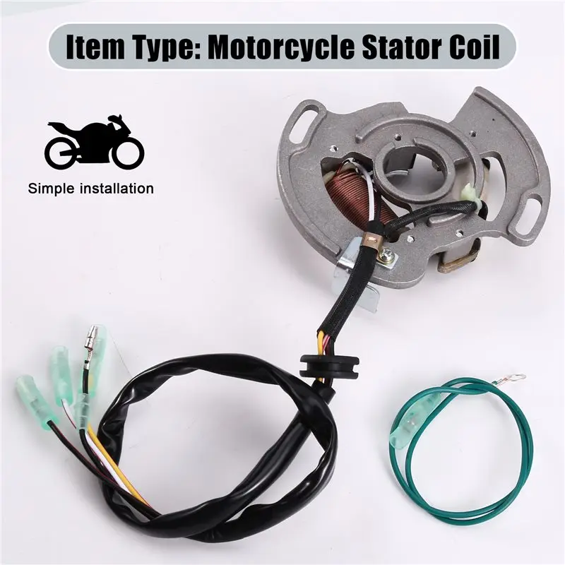 For YFS200 1990-2002 ATV Stator Coil Replacement 3JM-85560-00 Magneto Engine Generator Part