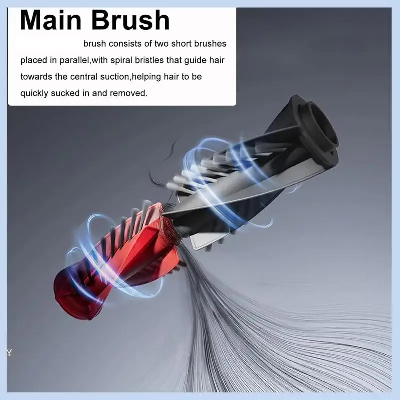 Eas-kit completo de manutenção de 24 peças para roborock saros 10/g30/s9 maxv ultra incluindo filtro hepa, almofada de esfregão, saco de pó, escova lateral