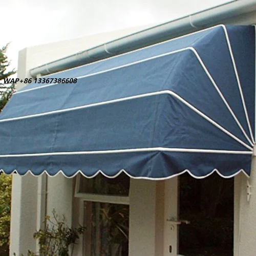 High Quality Luxury Large-size Retractable Window Awning/Sunshade Waterproof Canvas Awning
