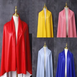 Matte Four-Sided Stretch Leather Fabric by the Meter,Imitation Real Leather for Sewing Tight Pants, Clothes and Dress, PU Materi