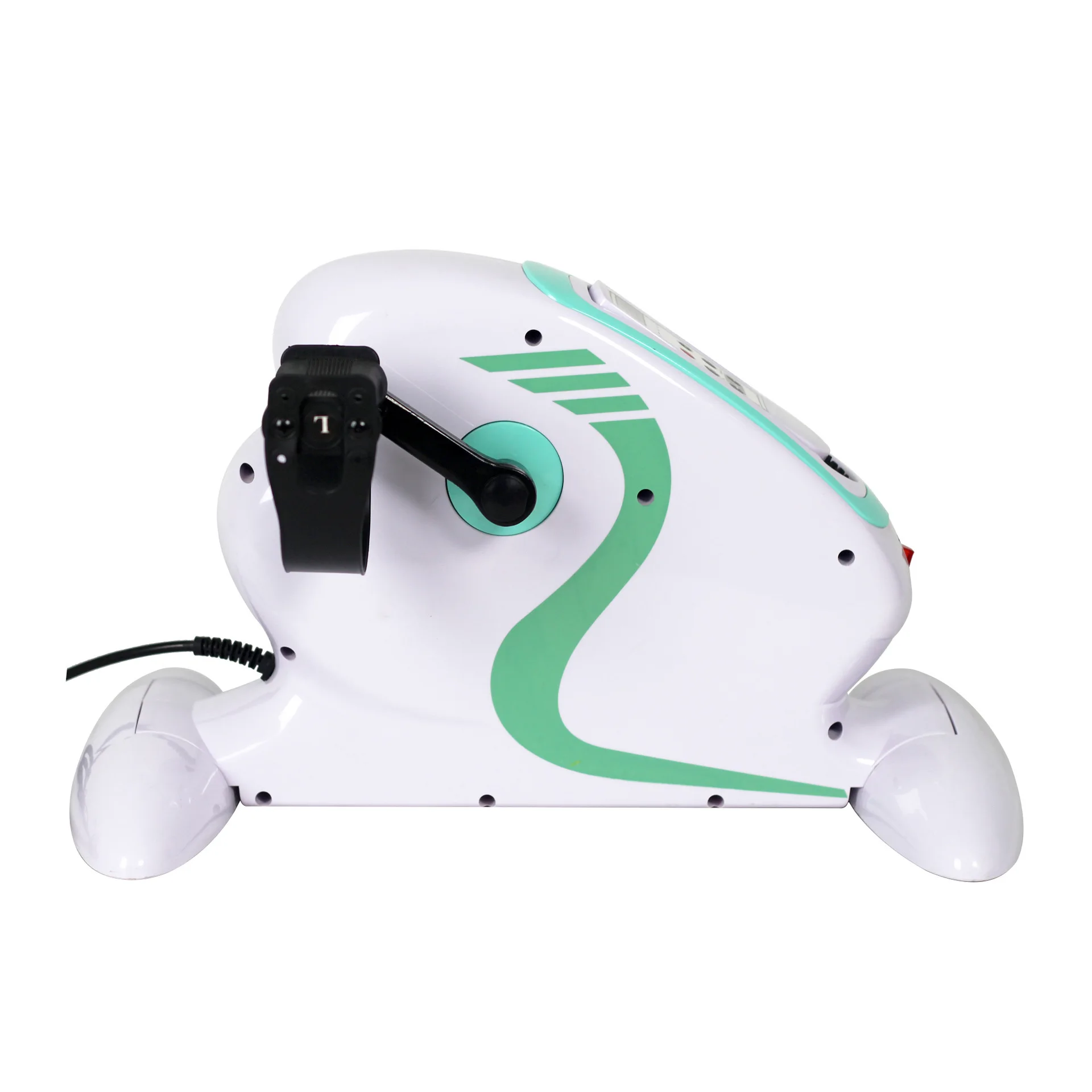Multifunctional Mini Electric Bike Rehabilitation Pedal Exerciser Hand‑Crank Foot Trainer Seniors Home Cardio Machine 2026