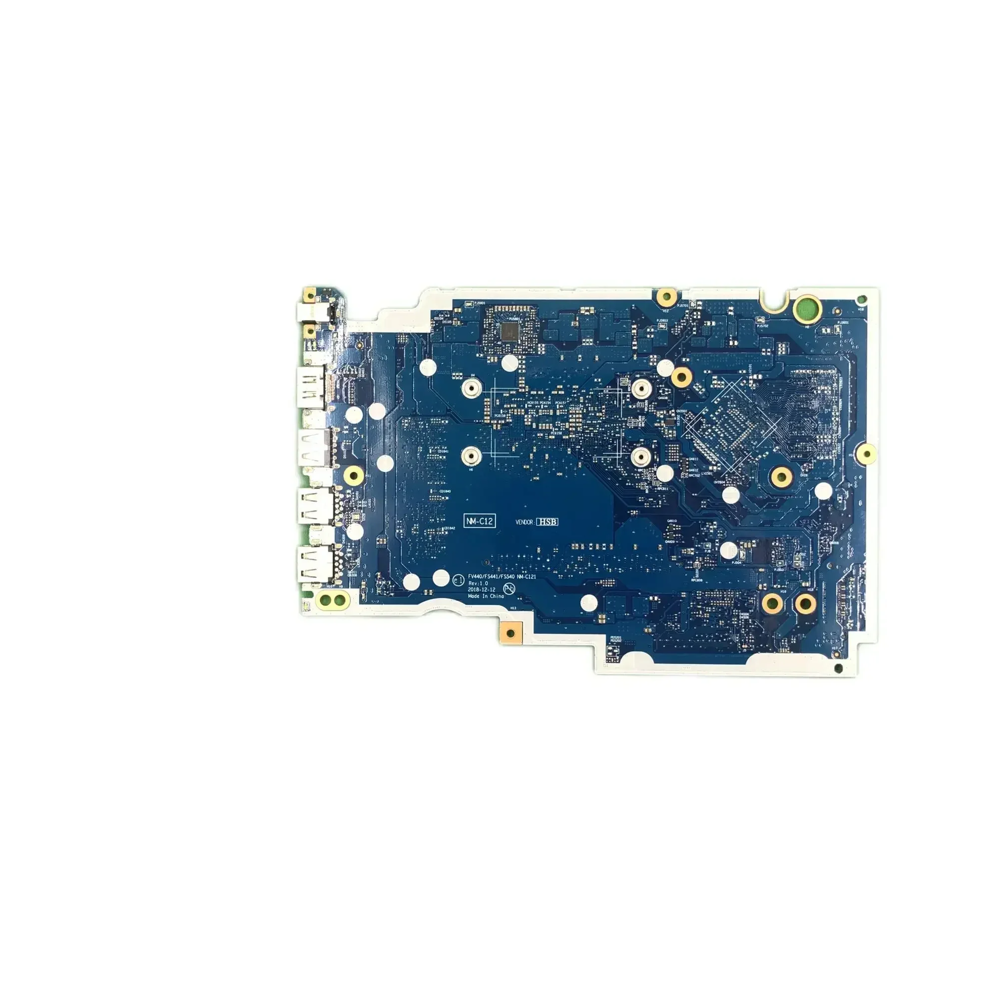 For Lenovo Ideapad S145-15IWL V15-IWL Laptop Motherboard 5B20S41743 NM-C121 Mainboard CPU 5405U I3 I5 I7 8th UMA 0G-RAM